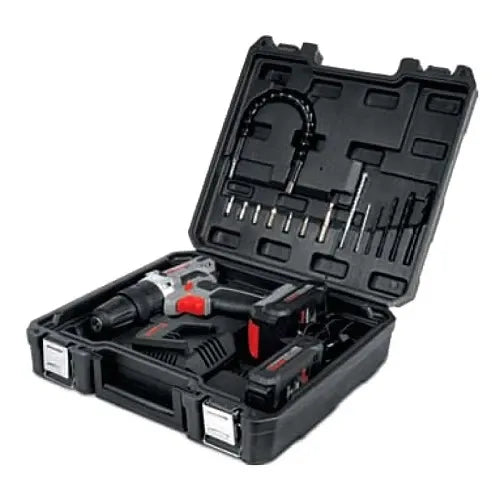 درل شحن مع شاكوش 20 فولت مع 14 قطعة كراون | CT21102H-1,5