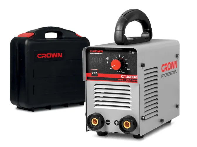 ماكينة لحام انفيرتر محمولة 200 أمبير DC كراون | CT33177 IMC | Crown ماكينة لحام انفيرتر محمولة 200 أمبير DC كراون | CT33177 IMC | Crown
