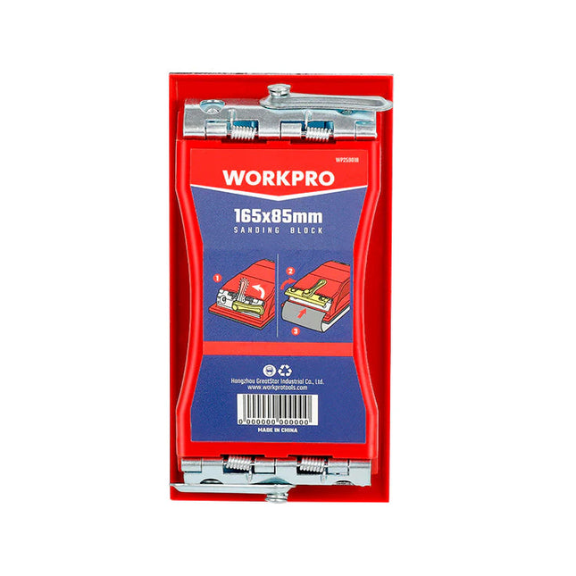 قاعدة ورق حف  WORKPRO مقاس 165×85 مم | WP259018