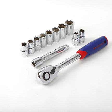 طقم بوكسات WORKPRO 12 قطعة بقياس 1/2 بوصة