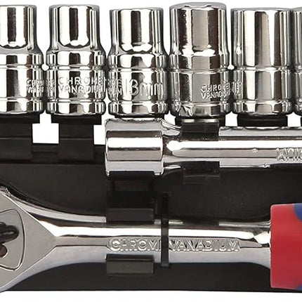 طقم بوكسات WORKPRO 12 قطعة بقياس 1/2 بوصة