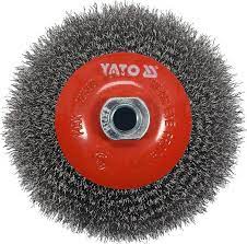 فرشاة صاروخ دائرية ستينلس 125 ملم من ياتو