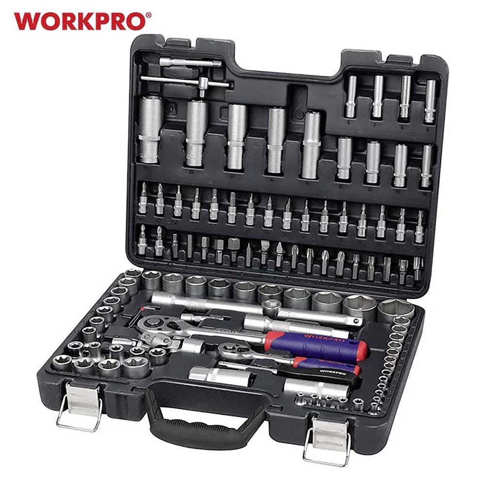 WORKPRO طقم أدوات ميكانيكي ١٠٨ قطعة | WORKPRO طقم أدوات ميكانيكي ١٠٨ قطعة |