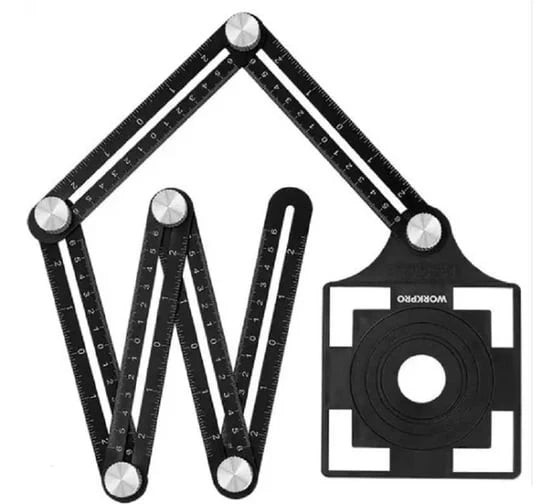 مسطرة قياس متعددة الزوايا من WORKPRO | WP269002