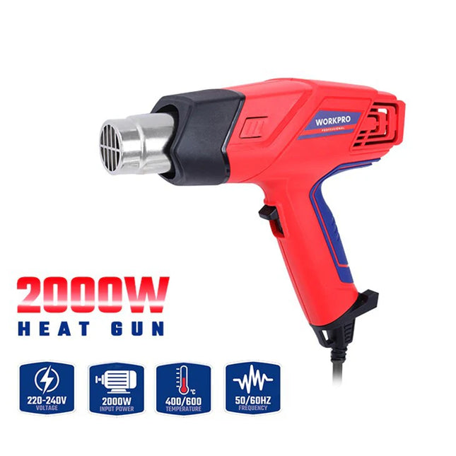 سشوار حراري WORKPRO بقوة ٢٠٠٠ واط | WP474000