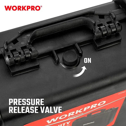 صندوق أدوات مقاوم للماء من WORKPRO بحجم 450 ملم (18 بوصة)