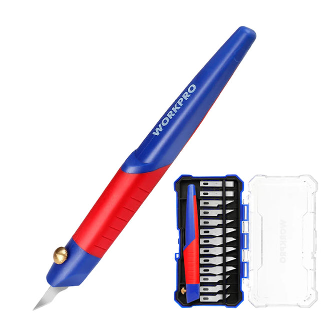 طقم شفرات سكين WORKPRO من ١٤ قطعة | WP219005