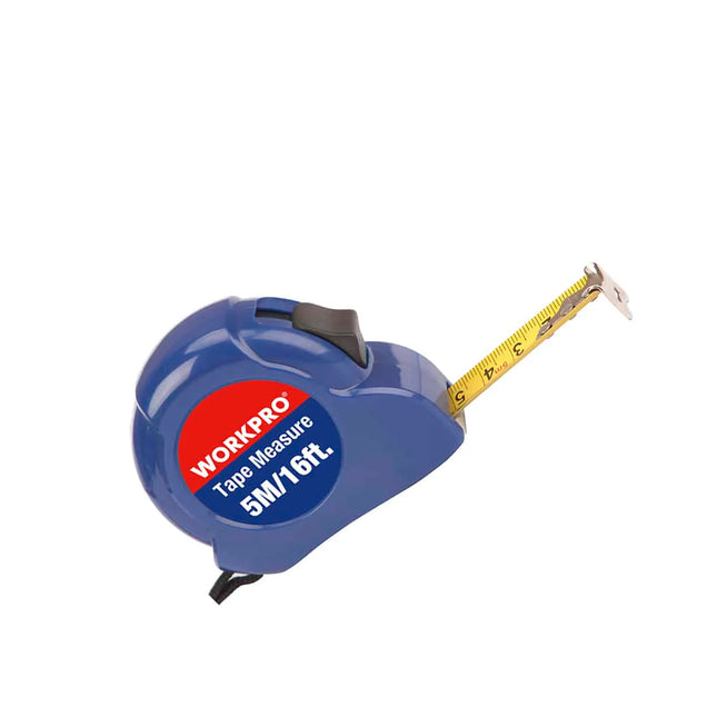 متر قياس WORKPRO 5M (16FT) مطلي بالكروم