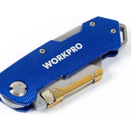 مشرط WORKPRO متعدد الاستخدامات قابل للطي سريع التغيير | W011005