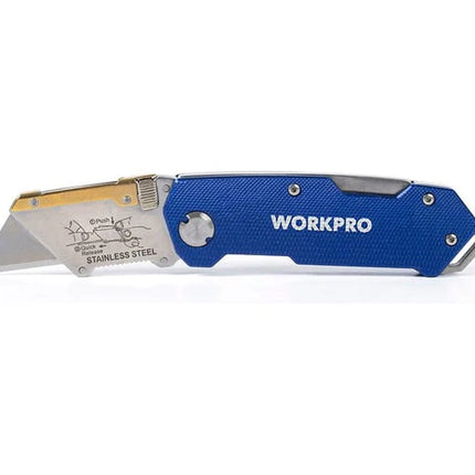مشرط WORKPRO متعدد الاستخدامات قابل للطي سريع التغيير | W011005