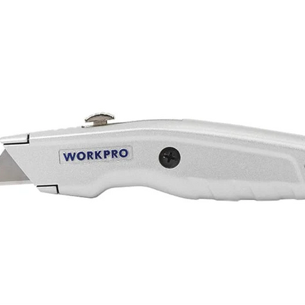 مشرط WORKPRO متعدد الاستخدامات من الألومنيوم القابل للسحب | WP213006