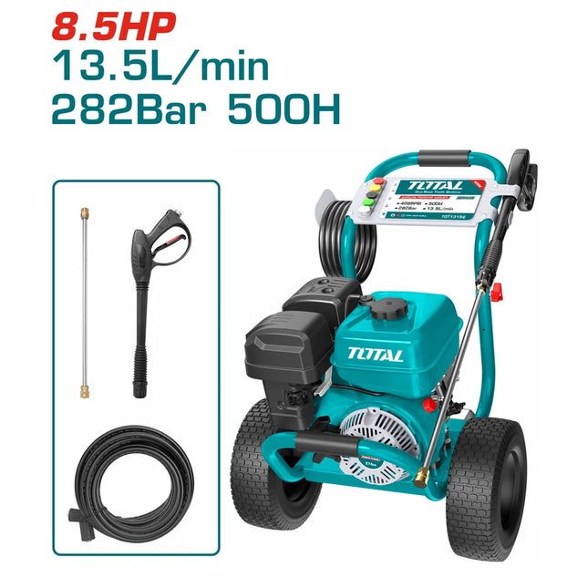 غسالة ضغط البنزين Total TGT250306 - 282 بار، 8.5 حصان
