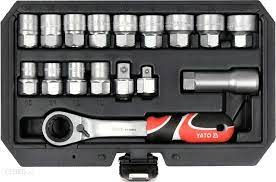 طقم بوكس مفتوح 17 قطعة 1/2 + 3/8" من ياتو