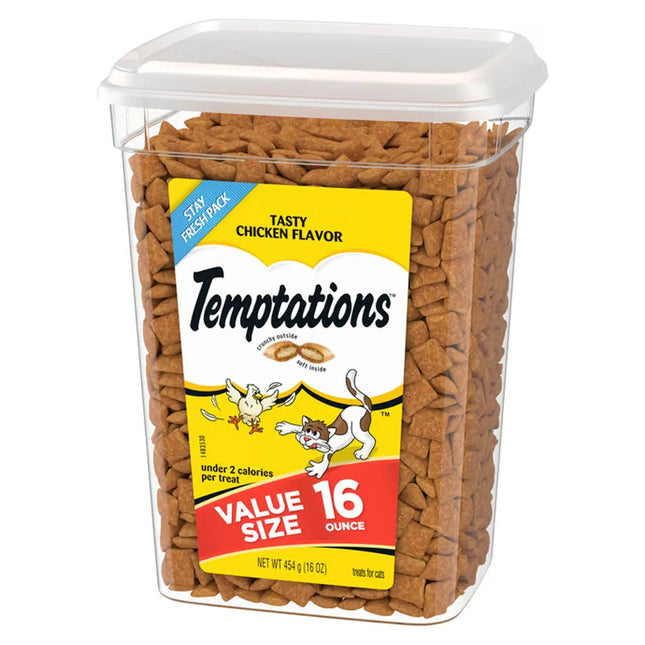 Temptations Tasty Chicken Flavor Cat Treats (16 oz) 454g