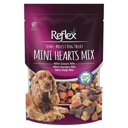 Reflex Semi-Moist Mini Hearts Mix Dog Treats