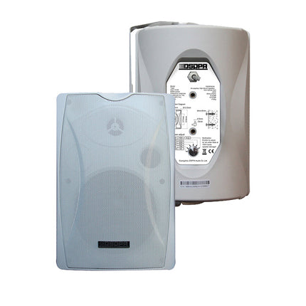 30W Wall Mounted Speaker with Power Control (Black-White) | DSP8063B