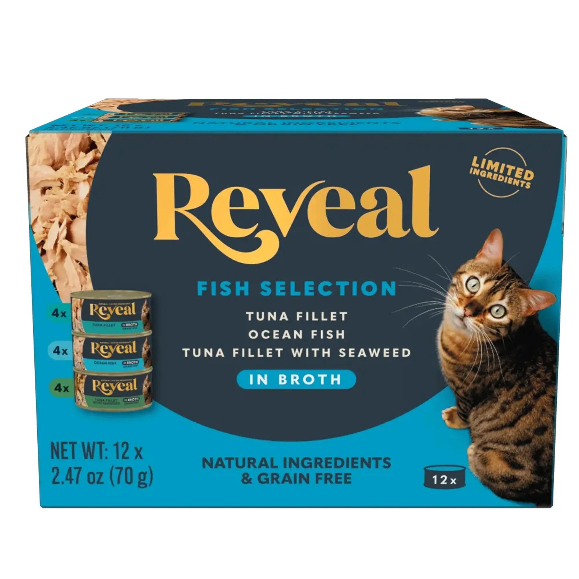 Reval Fish Selection in Broth 70g | Reval Fish Selection in Broth 70g |