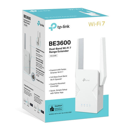 موسع نطاق واي فاي ثنائي النطاق TP-Link RE225BE | BE3600