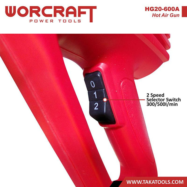 سشوار حراري ووركرافت 2000 واط