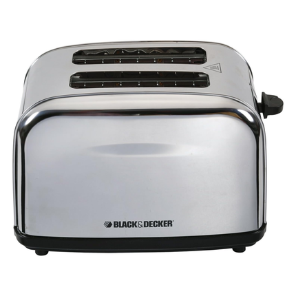 حماصة خبز 2 شريحة من الستانلس ستيل قوة 1050 واط ماركة Black & Decker