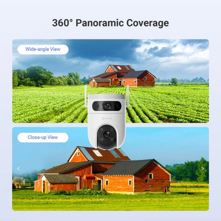 كاميرا مراقبة خارجية ثنائية العدسة بدقة 5 ميجابكسل | ايزفيز | H9c.5MP