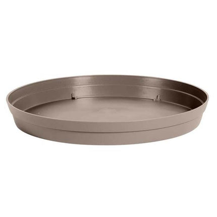 EDA Planters, Pots, & Outdoor Storage Taupe Saucer Diameter 40CM صحن قوار