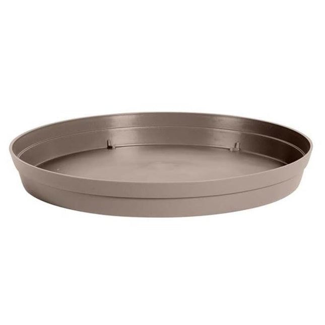 EDA Planters, Pots, & Outdoor Storage Taupe Saucer Diameter 40CM صحن قوار