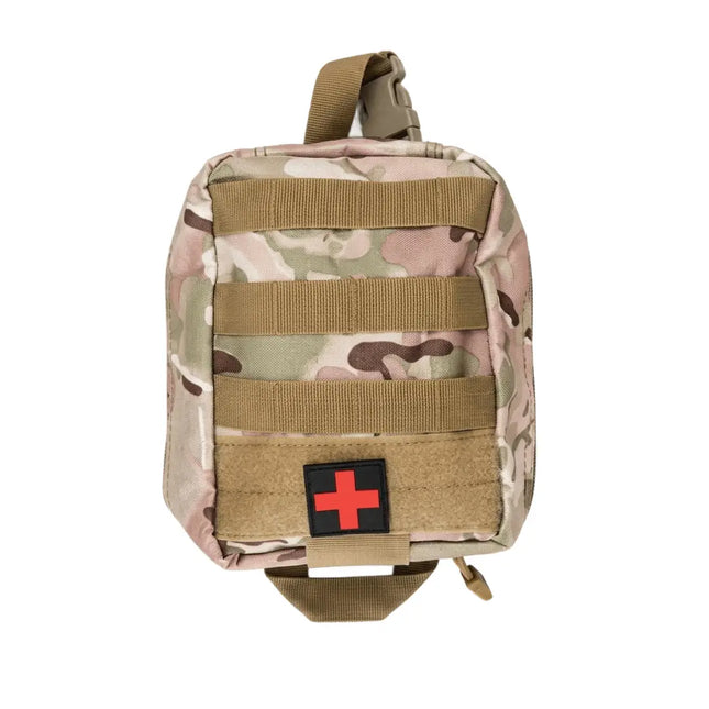 شنطة اسعافات اولية قماش جيشي كاملة