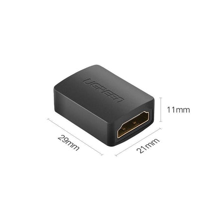 محول HDMI أنثى إلى أنثى من UGREEN (أسود) / 20107