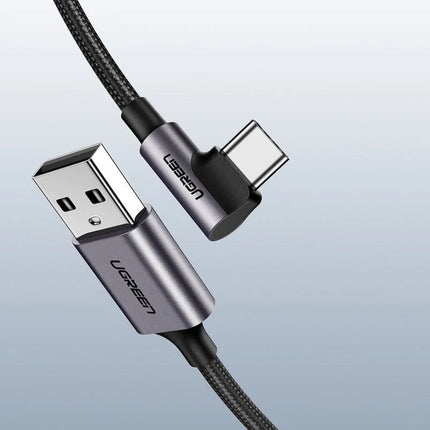 Ugreen USB A to C Quick Charging Cable (Black) / 60126-60127-60128