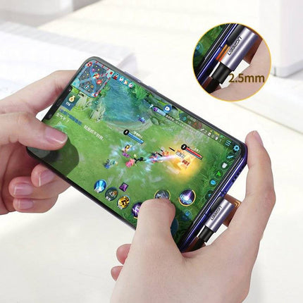 كابل بيانات UGREEN USB-C 2.0 ذكر إلى USB-C 2.0 ذكر بزاوية 90 درجة /US255
