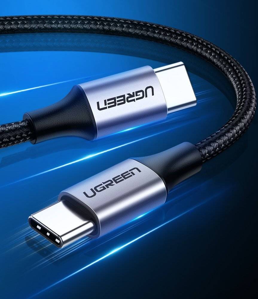 UGREEN USB-C 2.0 Male to USB-C 2.0 Male 3A Data Cable / 50150-50152 | UGREEN