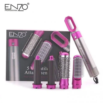 سشوار وفرشاة حرارية من ماركة ENZO الايطالية 5 في 1 - en6206