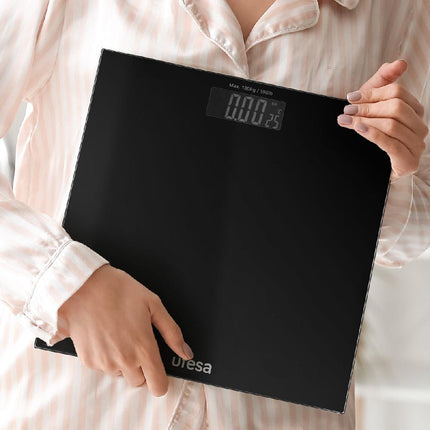 ميزان حمام رقمي عالي الدقة بشاشة ذكية وسعة 180 كجم من يوفيسا