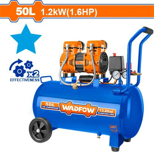 كمبريسر هواء 50L 1.6 حصان silent وادفو  WAP1A25  -عمان هاردوير