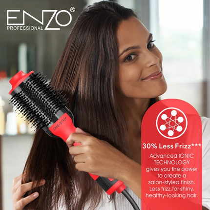 فرشاة سشوار حرارية One Step ثلاث مستويات للحرارة بقوة 1000 واط ماركة ENZO