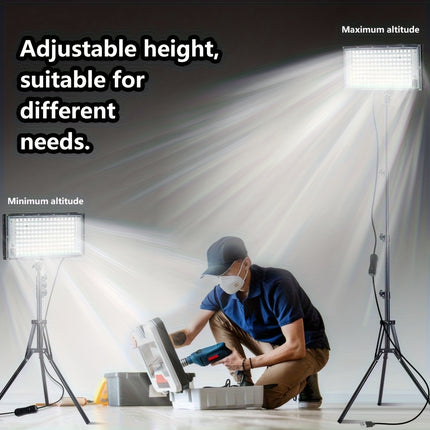 ضوء عمل ليدمع حامل ثلاثي القوائم قابل للتعديل