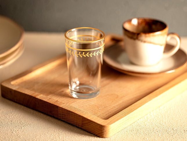 Chappell Olive Wreath Coffee Cup Set, 100 ml, 4 Pieces