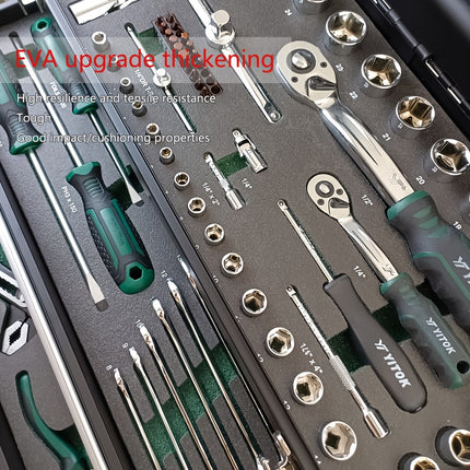 مجموعة أدوات يدوية احترافية – 106 قطعة صندوق عدة 106قطع