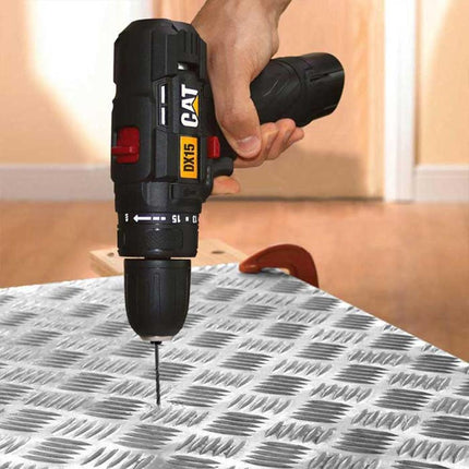 DX14.2درل شحن 12 فولت مع بطاريتين  2 امبير 10مم كتربلر