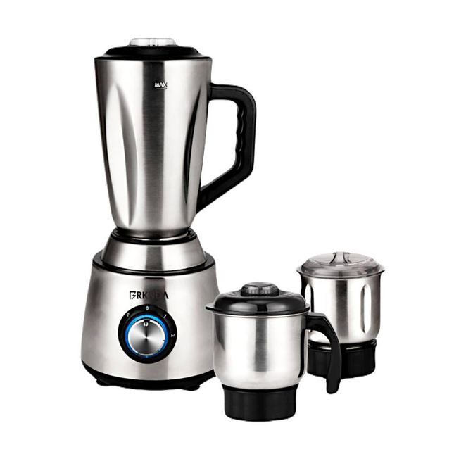 خلاط ومطحنة وفرامة 3 في 1 من الستانلس ستيل ضد الكسر  ماركة B National