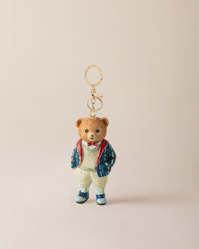 Boris Beer Key - Dark Blue and Light Beige
