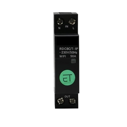 Smart Single Pole Breaker (19mm / 50A) HA-01T