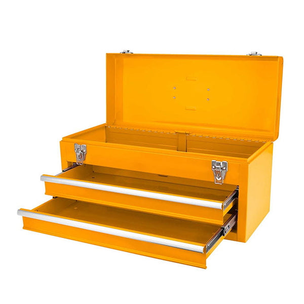Ingco Metal Tool Box with Portable Drawers