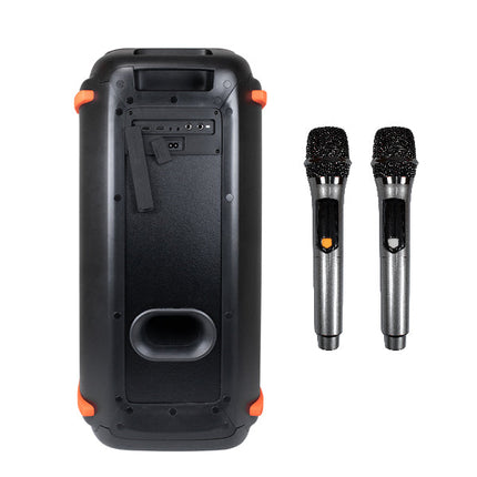 Portable High-Power Outdoor Party Bluetooth Speaker with Microphones DSP2612A
