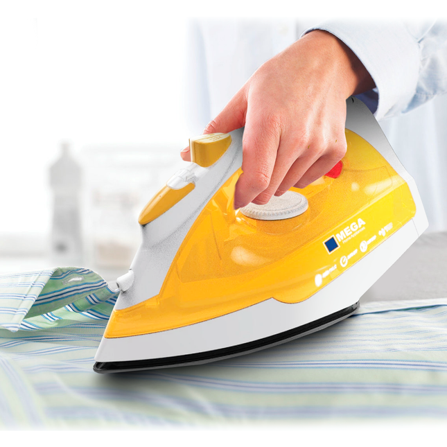 مكواة بخار ميجا  1450 واط - لون برتقالي