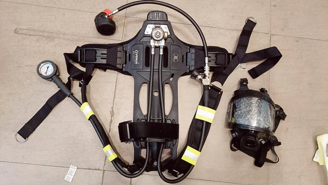 جهاز تنفس اكسجين جرة مع قناع مقاوم للهب