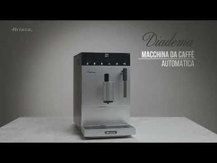 ماكينة إسبريسو مع مطحنة قهوة من Ariete Diadema - أسود