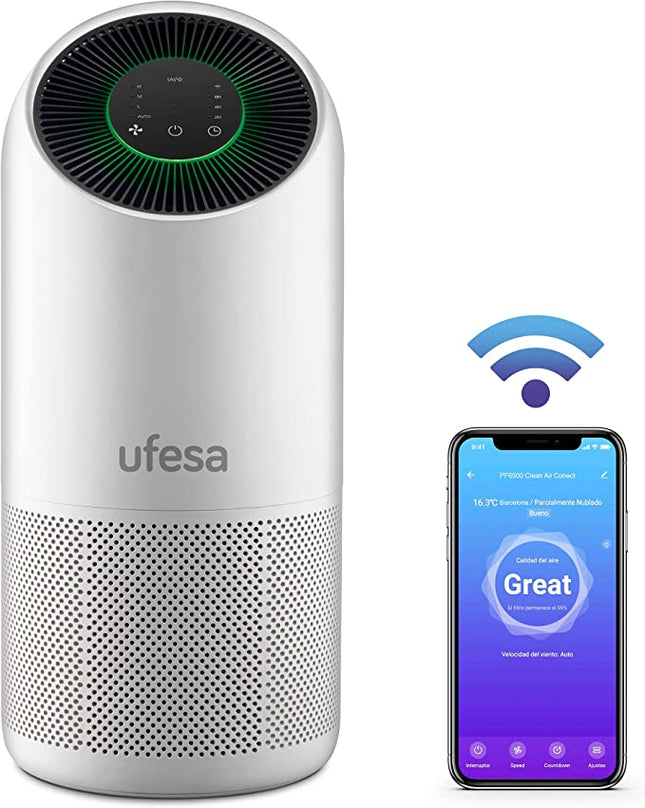 Air purifier with four filters - UFESA