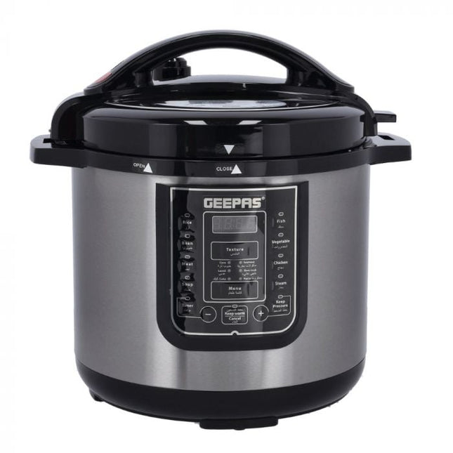 GEEPAS 12L Multi-functional Electric Pressure Cooker